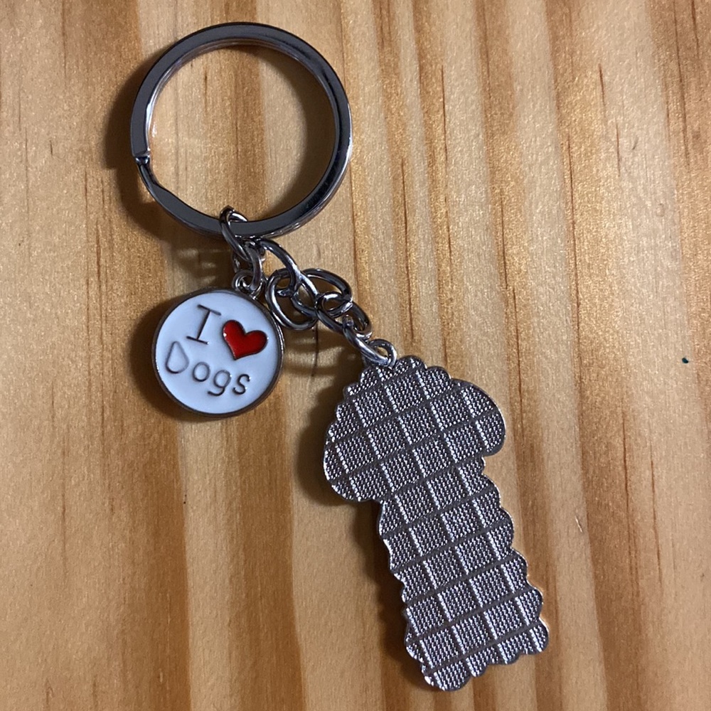 Poodle keychain - Picture 2 of 2